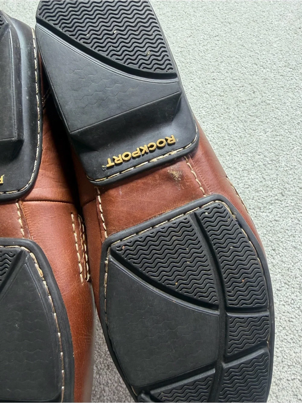 Rockport Men's Shoes Size 9 M Brown Leather Tassel Loafer Driver K55804